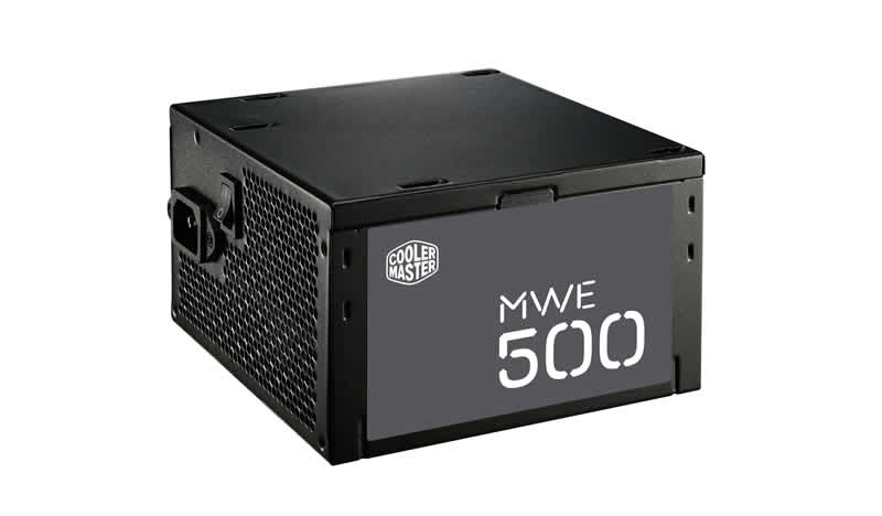 PSU Cooler Master MWE 500 - 500 Watt Active PFC Power Supply (MWE 500)